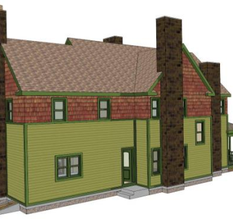 通风管道su模型下载_sketchup草图大师SKP模型