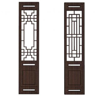 花格su模型下载_sketchup草图大师SKP模型