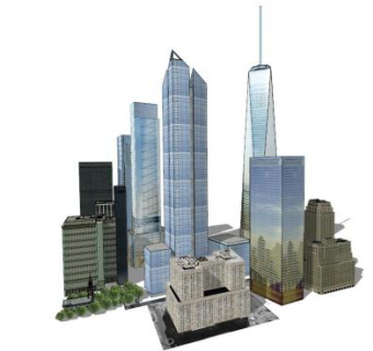 世界著名建筑su模型下载_sketchup草图大师SKP模型