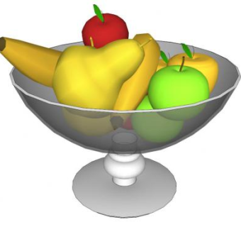 果盘su模型下载_sketchup草图大师SKP模型