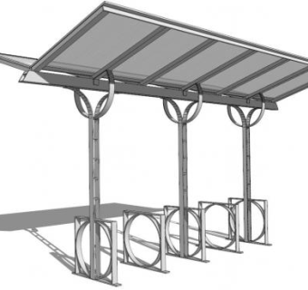 遮阳棚su模型下载_sketchup草图大师SKP模型