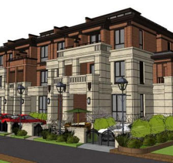 赖特作品su模型下载_sketchup草图大师SKP模型