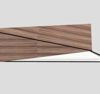 现代木质前台柜SU模型下载_sketchup草图大师SKP模型