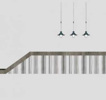 现代公司前台接待SU模型下载_sketchup草图大师SKP模型