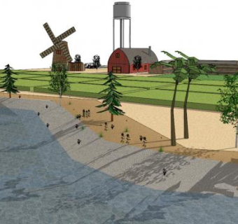 农场农耕馆su模型下载_sketchup草图大师SKP模型