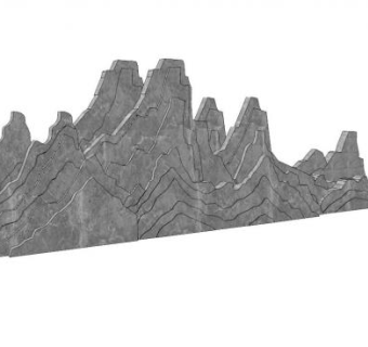 片岩su模型下载_sketchup草图大师SKP模型