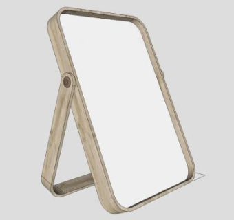 便携镜子su模型下载_sketchup草图大师SKP模型