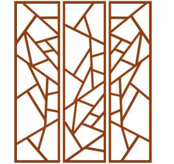 冰裂纹漏窗su模型下载_sketchup草图大师SKP模型