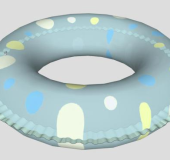 救生圈su模型下载_sketchup草图大师SKP模型