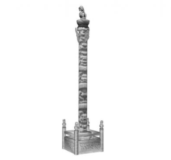 华表su模型下载_sketchup草图大师SKP模型