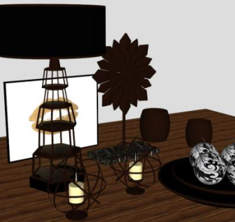 灯具su模型下载_sketchup草图大师SKP模型