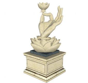 佛手su模型下载_sketchup草图大师SKP模型