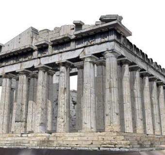 雅典卫城su模型下载_sketchup草图大师SKP模型