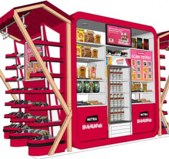 售货亭su模型下载_sketchup草图大师SKP模型