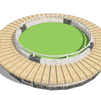 树池篦子su模型下载_sketchup草图大师SKP模型