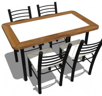 椅子的su模型下载_sketchup草图大师SKP模型