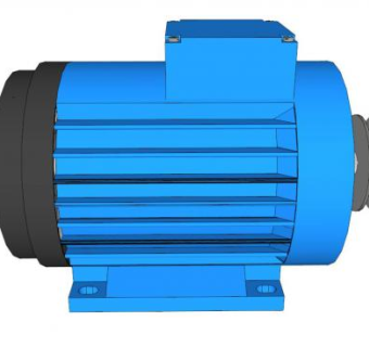 电动机su模型下载_sketchup草图大师SKP模型