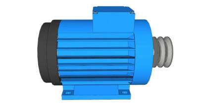 电动机su模型下载_sketchup草图大师SKP模型