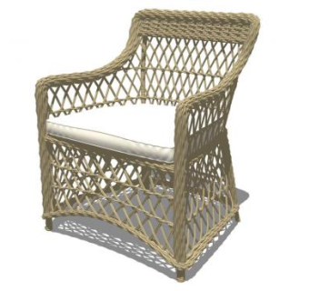 藤艺su模型下载_sketchup草图大师SKP模型