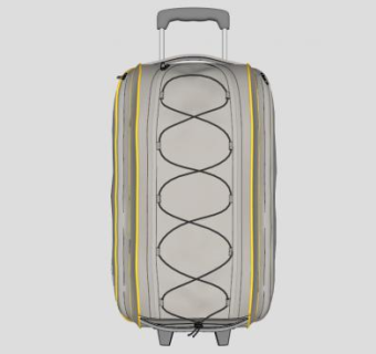 拉杆箱su模型下载_sketchup草图大师SKP模型