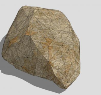砂岩岩石SU模型下载_sketchup草图大师SKP模型