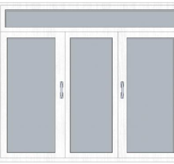 铝合金门窗su模型下载_sketchup草图大师SKP模型