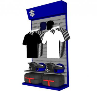 服装展柜su模型下载_sketchup草图大师SKP模型