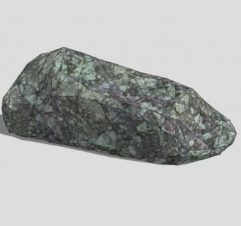 岩石青苔SU模型下载_sketchup草图大师SKP模型