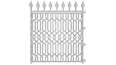 铁艺篱笆su模型下载_sketchup草图大师SKP模型