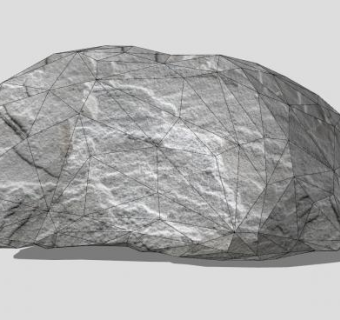 天然泥岩SU模型下载_sketchup草图大师SKP模型