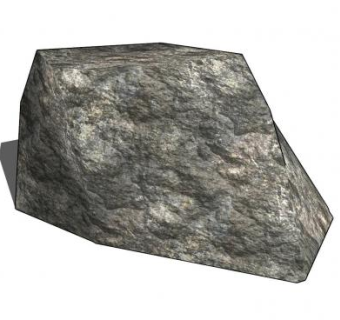 天然矿石SU模型下载_sketchup草图大师SKP模型