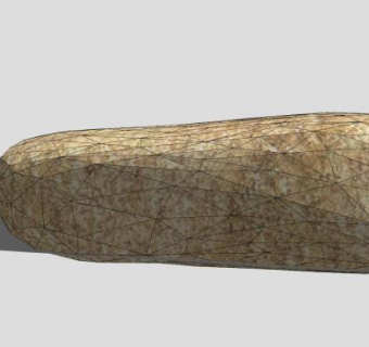 河流磨损岩石SU模型下载_sketchup草图大师SKP模型