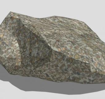 砾石石块SU模型下载_sketchup草图大师SKP模型