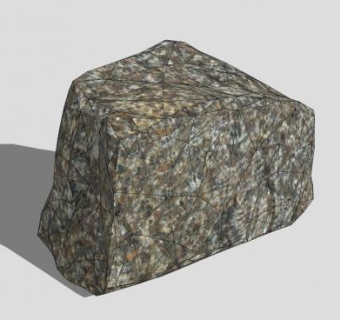 天然玄武岩SU模型下载_sketchup草图大师SKP模型
