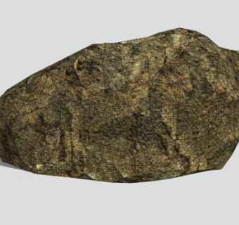 天然砂岩石SU模型下载_sketchup草图大师SKP模型