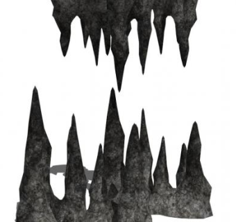 钟乳石su模型下载_sketchup草图大师SKP模型