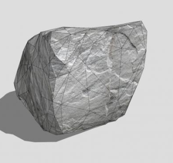 浅灰色砂岩SU模型下载_sketchup草图大师SKP模型