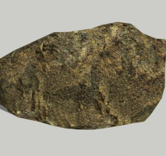 黑色橄榄玄武岩SU模型下载_sketchup草图大师SKP模型