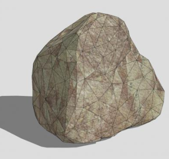 天然矿物岩石SU模型下载_sketchup草图大师SKP模型