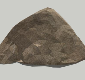 棕色玄武岩SU模型下载_sketchup草图大师SKP模型