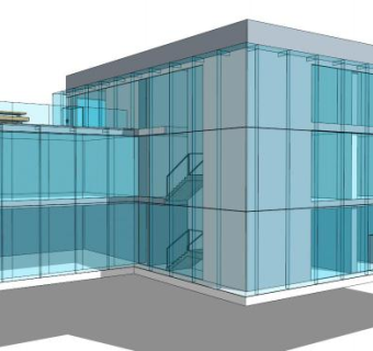 玻璃幕墙节点su模型下载_sketchup草图大师SKP模型