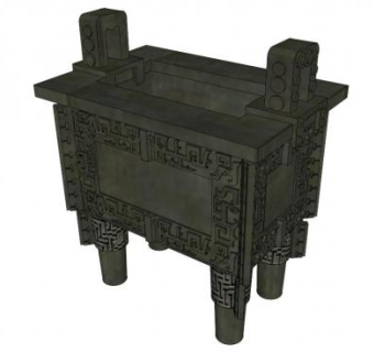 青铜su模型下载_sketchup草图大师SKP模型