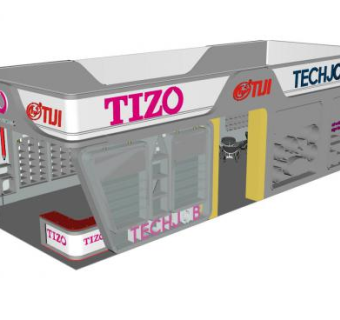 品牌展厅设计SU模型下载_sketchup草图大师SKP模型