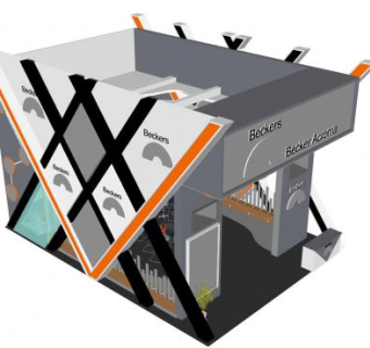 贝格罗马企业展厅SU模型下载_sketchup草图大师SKP模型