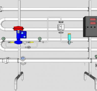 工业水管su模型下载_sketchup草图大师SKP模型