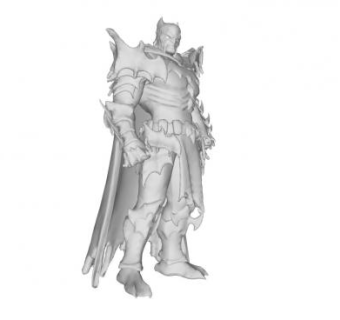 游戏人物建模设计SU模型下载_sketchup草图大师SKP模型