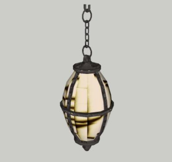 工业吊灯装饰SU模型下载_sketchup草图大师SKP模型