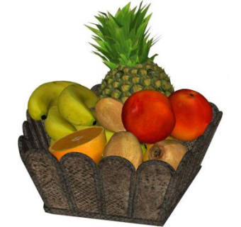 各类水果su模型下载_sketchup草图大师SKP模型