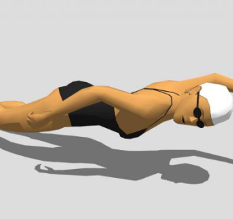 运动人su模型下载_sketchup草图大师SKP模型