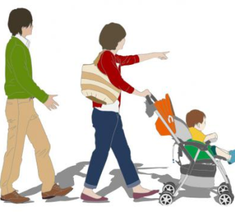 现代夫妻和幼儿人物SU模型下载_sketchup草图大师SKP模型